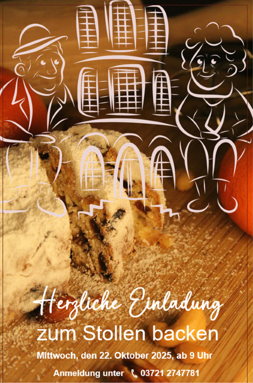 Gemeinsam Stollen backen in Thalheim